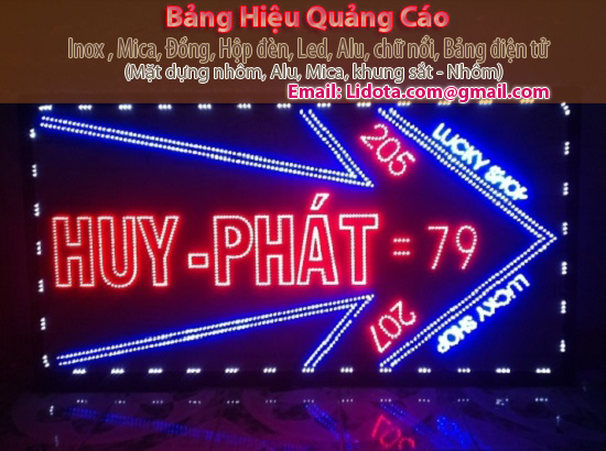 mẫu bảng hiệu đẹp