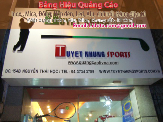 bảng hiệu quảng cáo đẹp