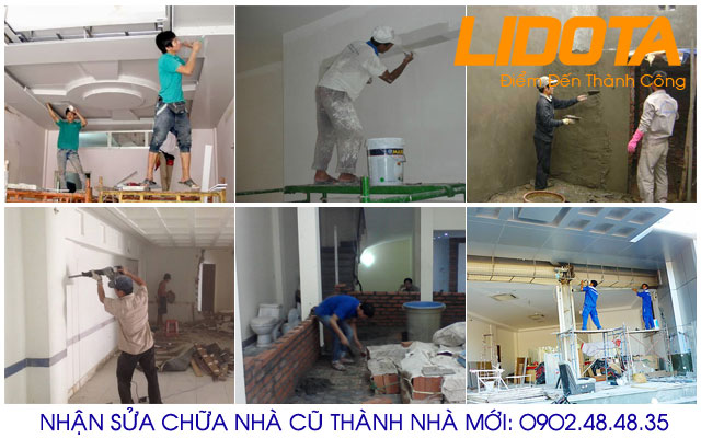 Dịch vụ sửa chữa nhà quận 2 công ty làm sửa nhà quận 2 TPHCM